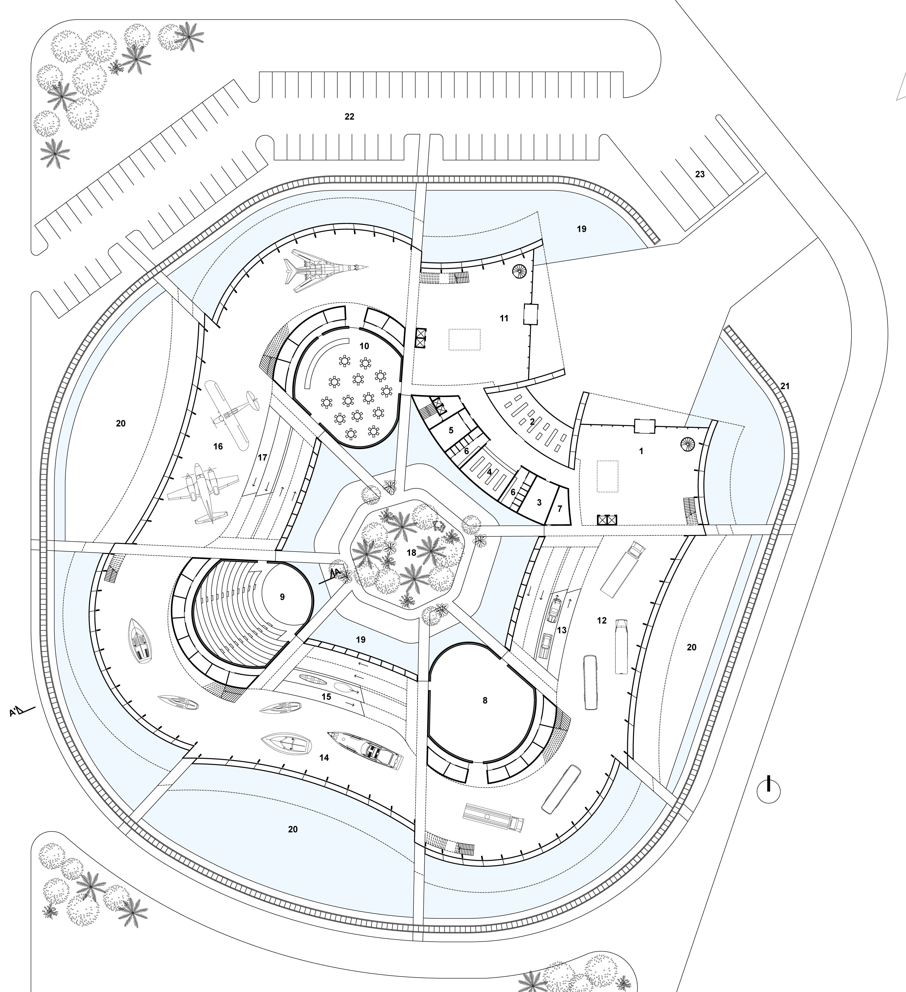 2F_Transport Education Centre, Qatar, 2016 by Dragan Architecture Paris